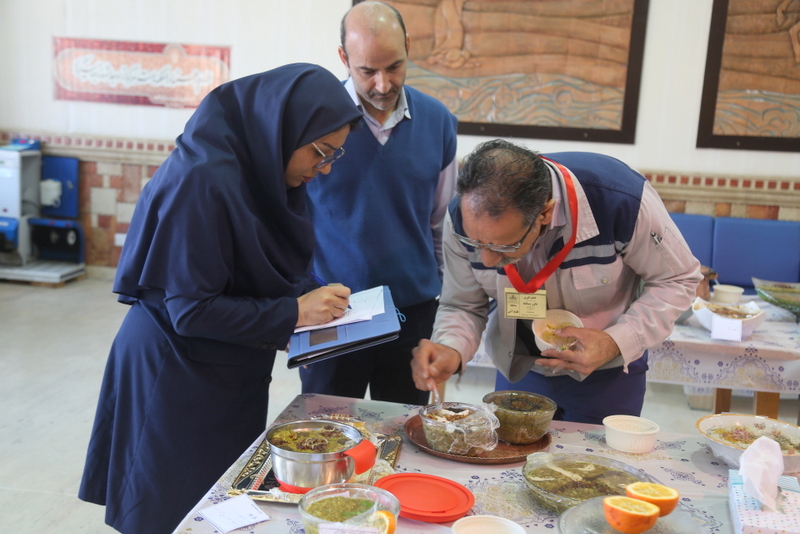 پخت آش محلی 14