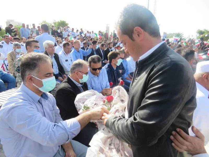 راهپیمایی 22 بهمن عسلویه  1