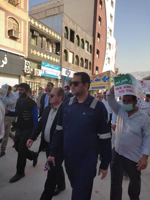 راهپیمایی 22 بهمن عسلویه  5