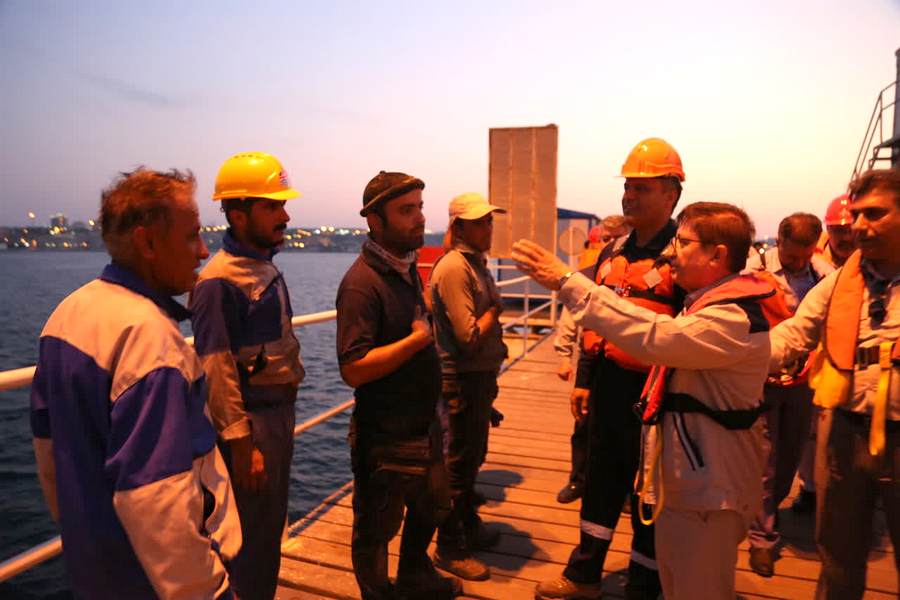 بازدید+ مدیرعامل +خارگ 8