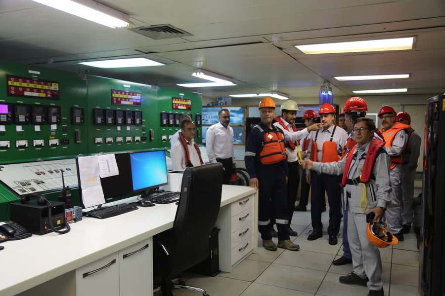 بازدید+ مدیرعامل +خارگ 10