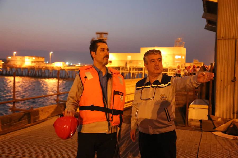 بازدید+ مدیرعامل +خارگ 18