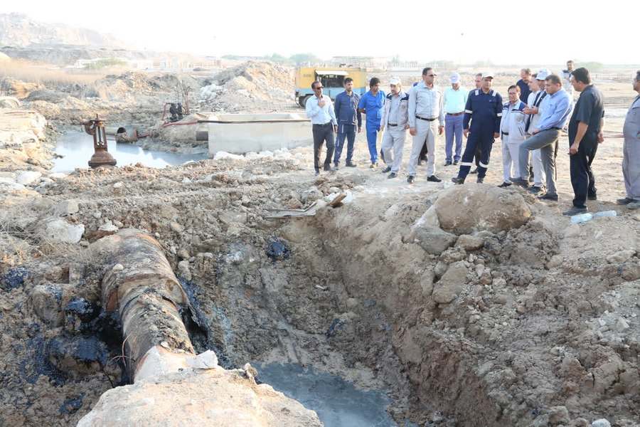 حوضچه نفت گیر+ خوابگاه کارکنان 1