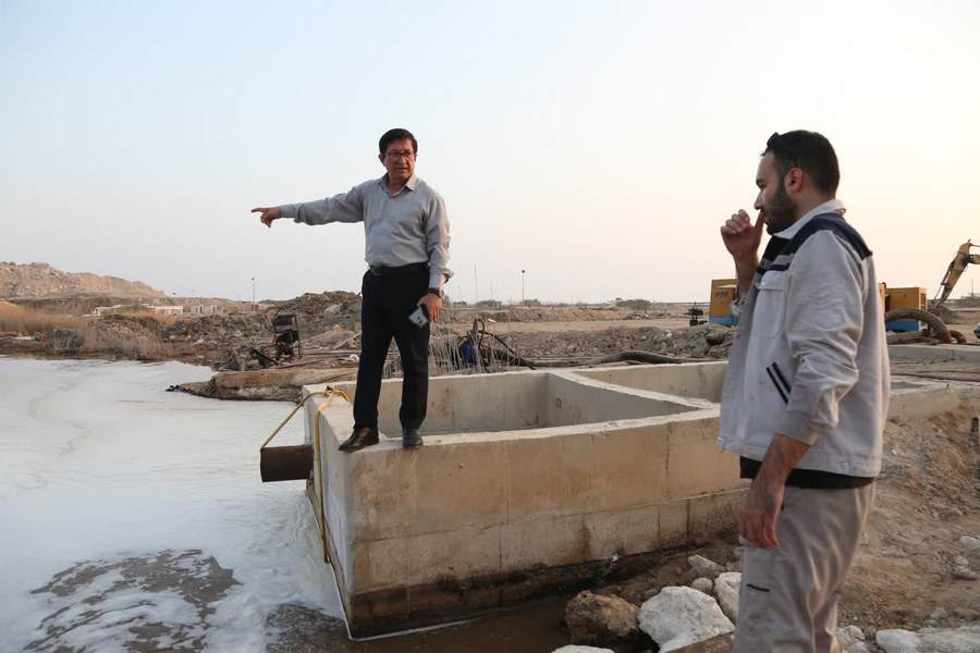 حوضچه نفت گیر+ خوابگاه کارکنان 4