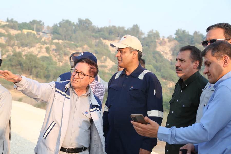 حوضچه نفت گیر+ خوابگاه کارکنان 7