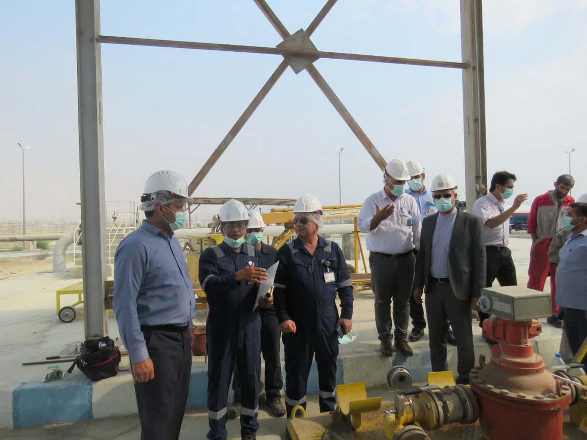 بازدید+ پارس جنوبی+ غریبی 1