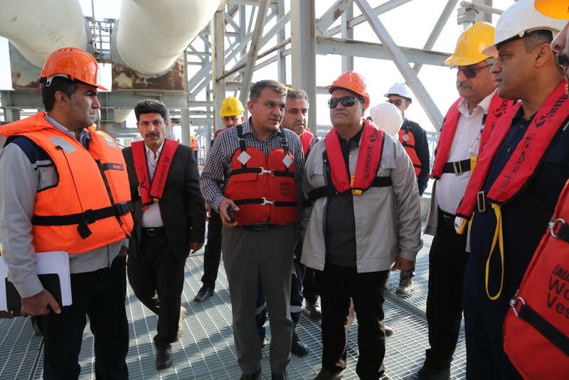 بازدید+ غریبی+ پایانه خارگ 14