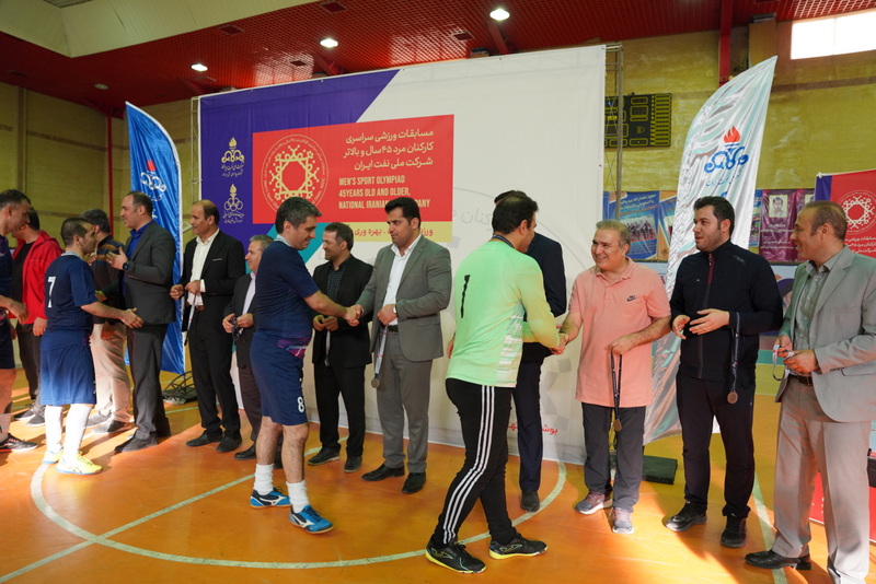 فوتسال کارکنان بالای 45 + شرکت ملی نفت + بوشهر 7