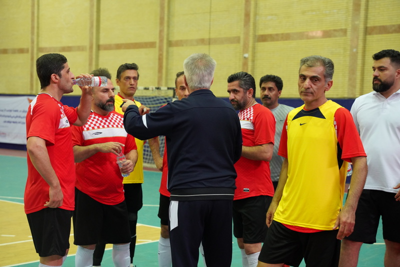 فوتسال کارکنان بالای 45 + شرکت ملی نفت + بوشهر 33