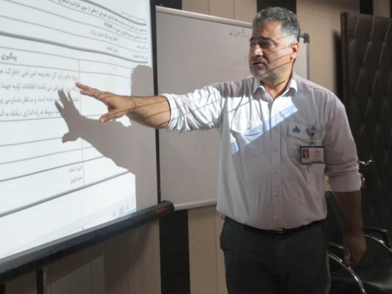 مدیریت ریسک + شرکت پایانه های نفتی ایران+ پارس جنوبی 4