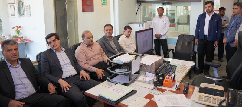 دیدار نوروزی مدیرعامل شرکت پایانه های نفتی ایران با کارکنان+ غریبی 41