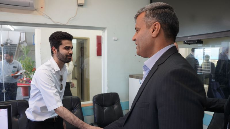 دیدار نوروزی مدیرعامل شرکت پایانه های نفتی ایران با کارکنان+ غریبی 43