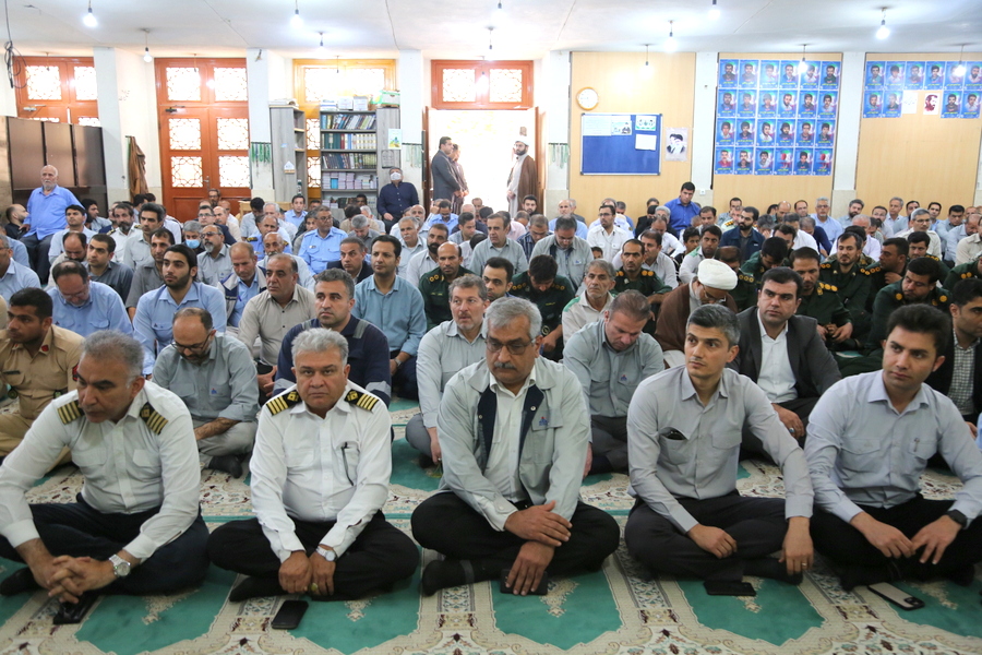 مراسم شهادت رئیسی + خارگ 1