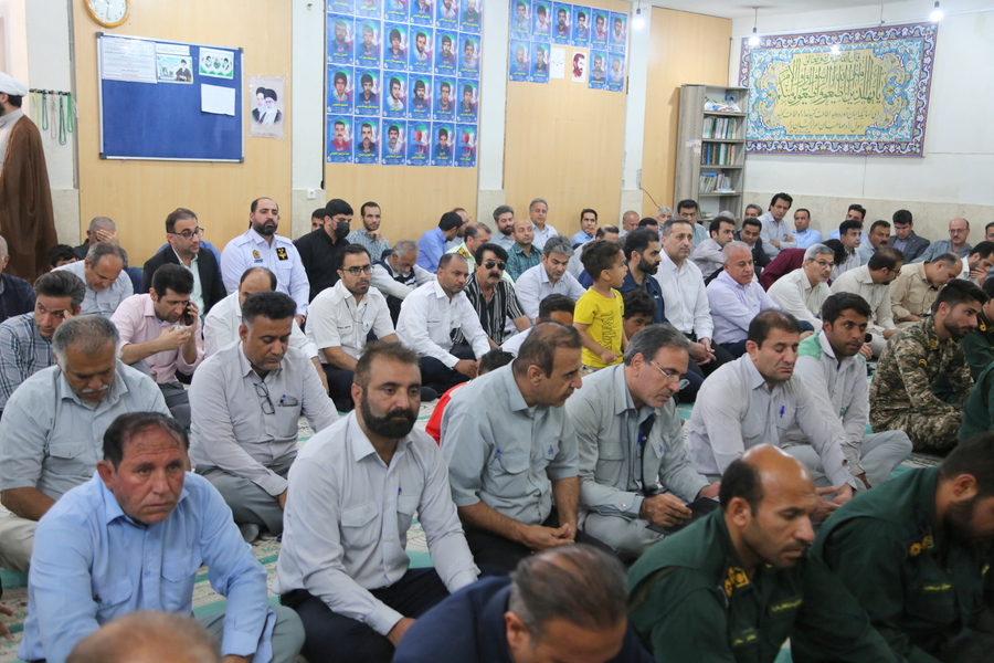 مراسم شهادت رئیسی + خارگ 16