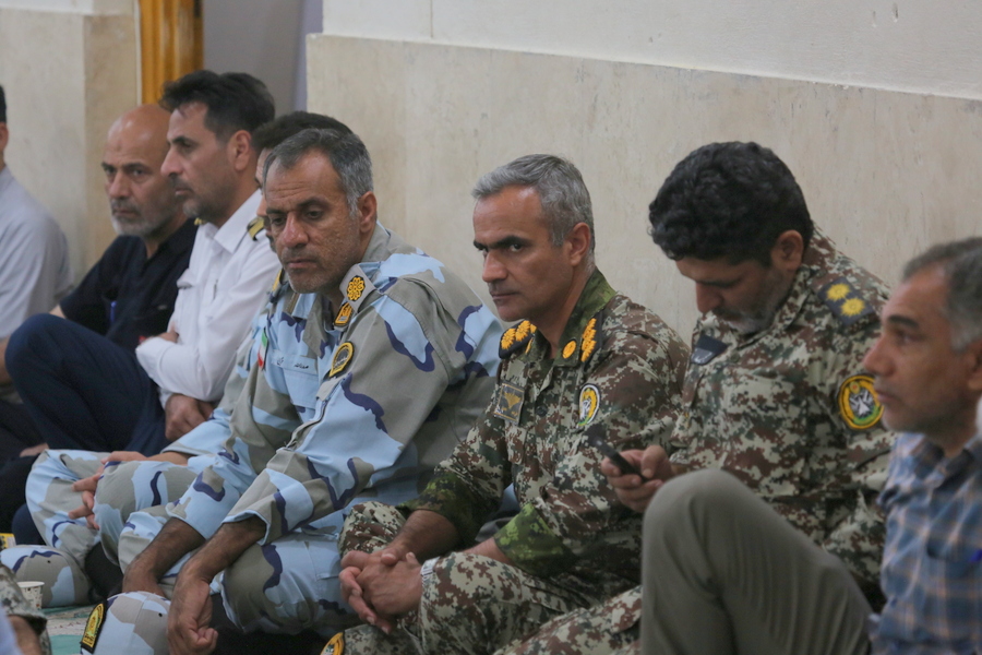 مراسم شهادت رئیسی + خارگ 32