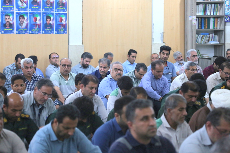 مراسم شهادت رئیسی + خارگ 35