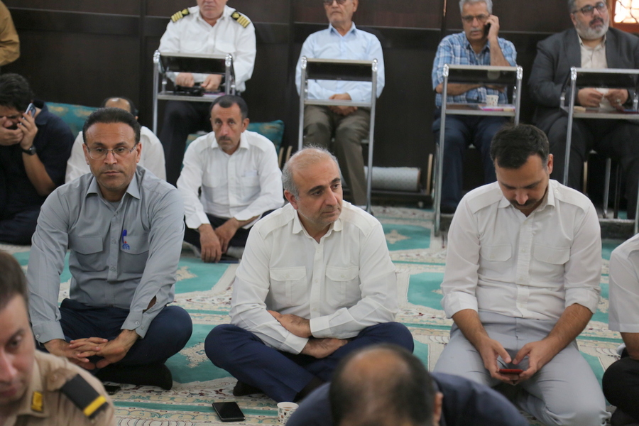 مراسم شهادت رئیسی + خارگ 36