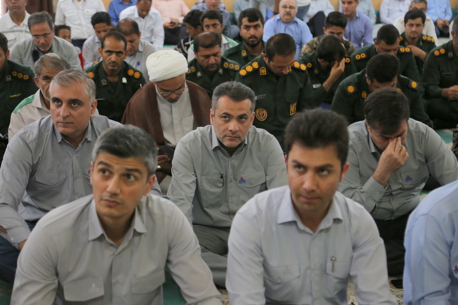 مراسم شهادت رئیسی + خارگ 40