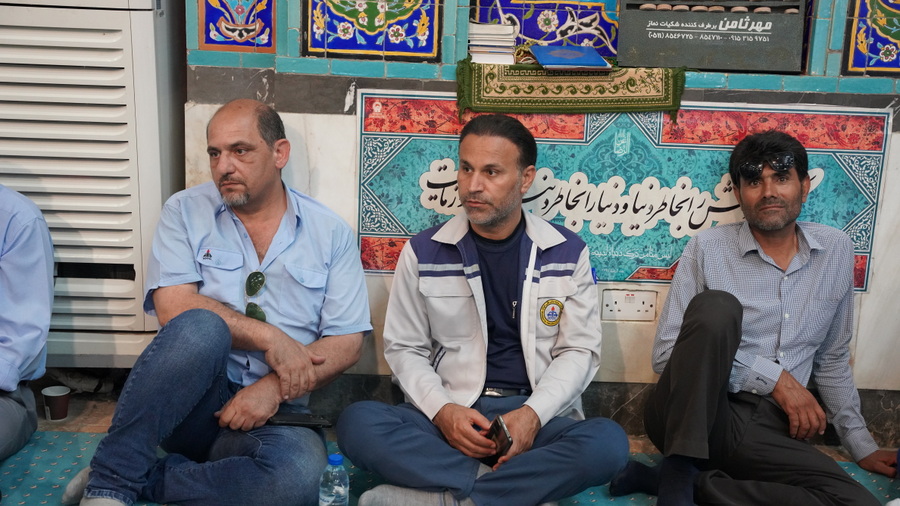 مراسم بزرگداشت شهیدان خدمت 12