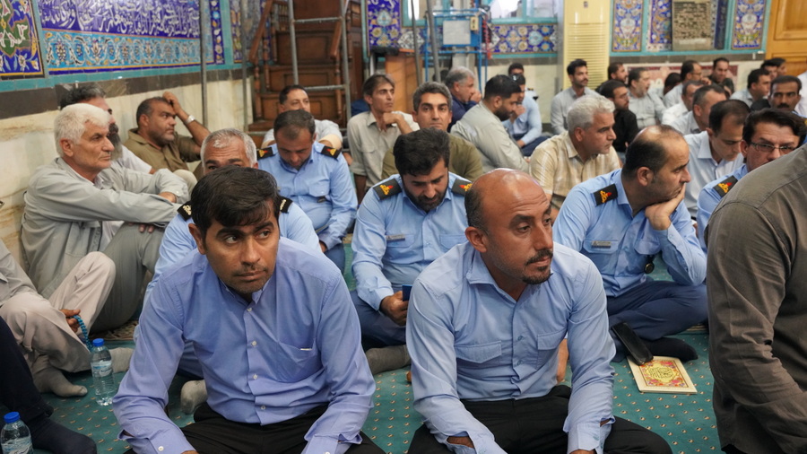 مراسم بزرگداشت شهیدان خدمت 7