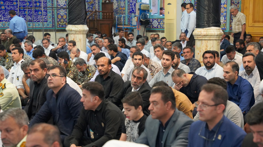 مراسم بزرگداشت شهیدان خدمت 11