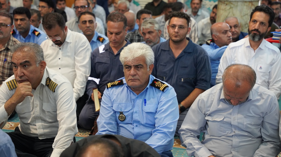 مراسم بزرگداشت شهیدان خدمت 13