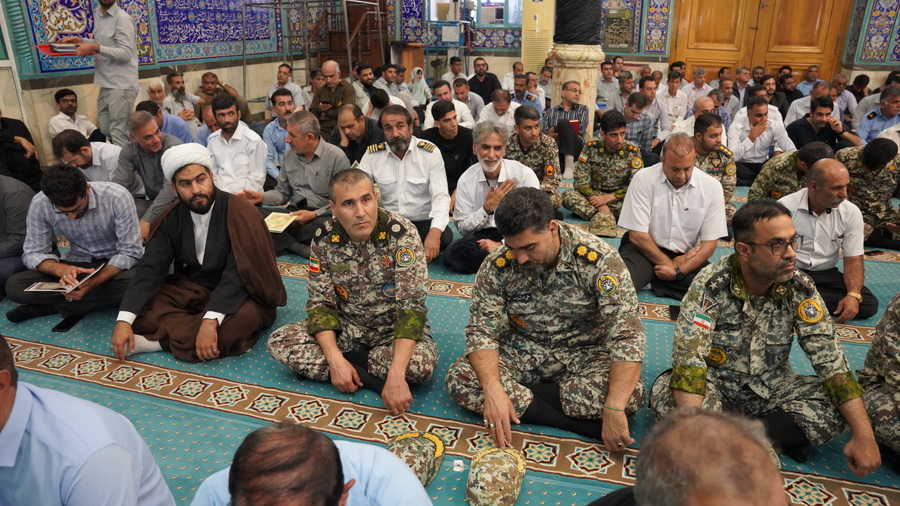 مراسم بزرگداشت شهیدان خدمت 14