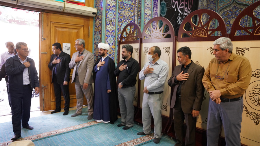 مراسم بزرگداشت شهیدان خدمت 17