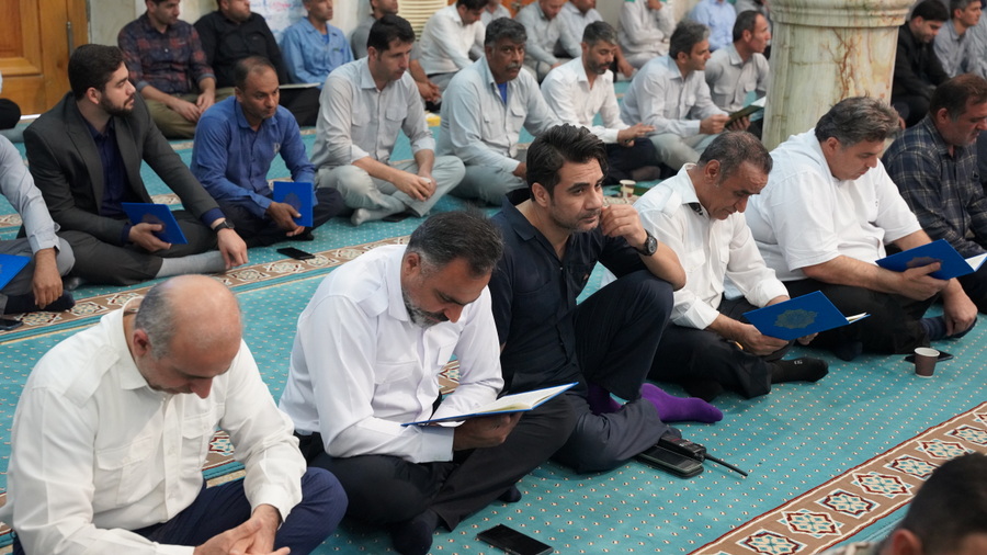 مراسم بزرگداشت شهیدان خدمت 18