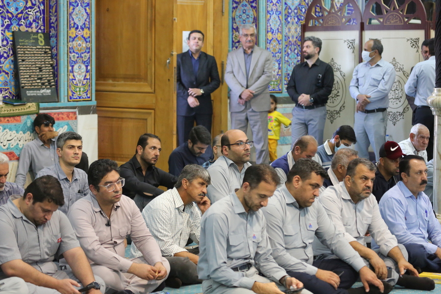 مراسم بزرگداشت شهیدان خدمت 19