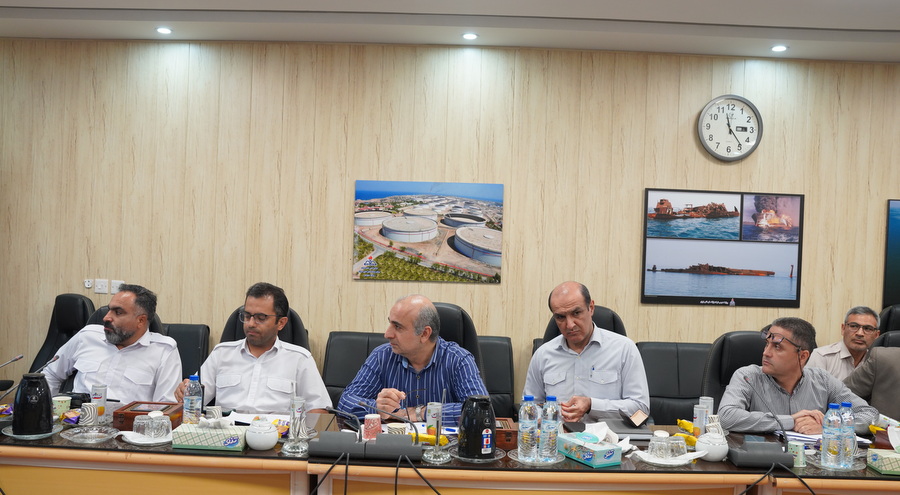 نشست کار گروه کمیته ساماندهی پیمان‌های مستمر غیر پروژه‌ای پایانه های نفتی ایران  15