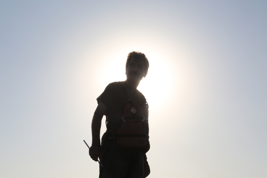 کارگران+ بازدید+ پروژه ها + رییس پایانه نفتی خارگ 6