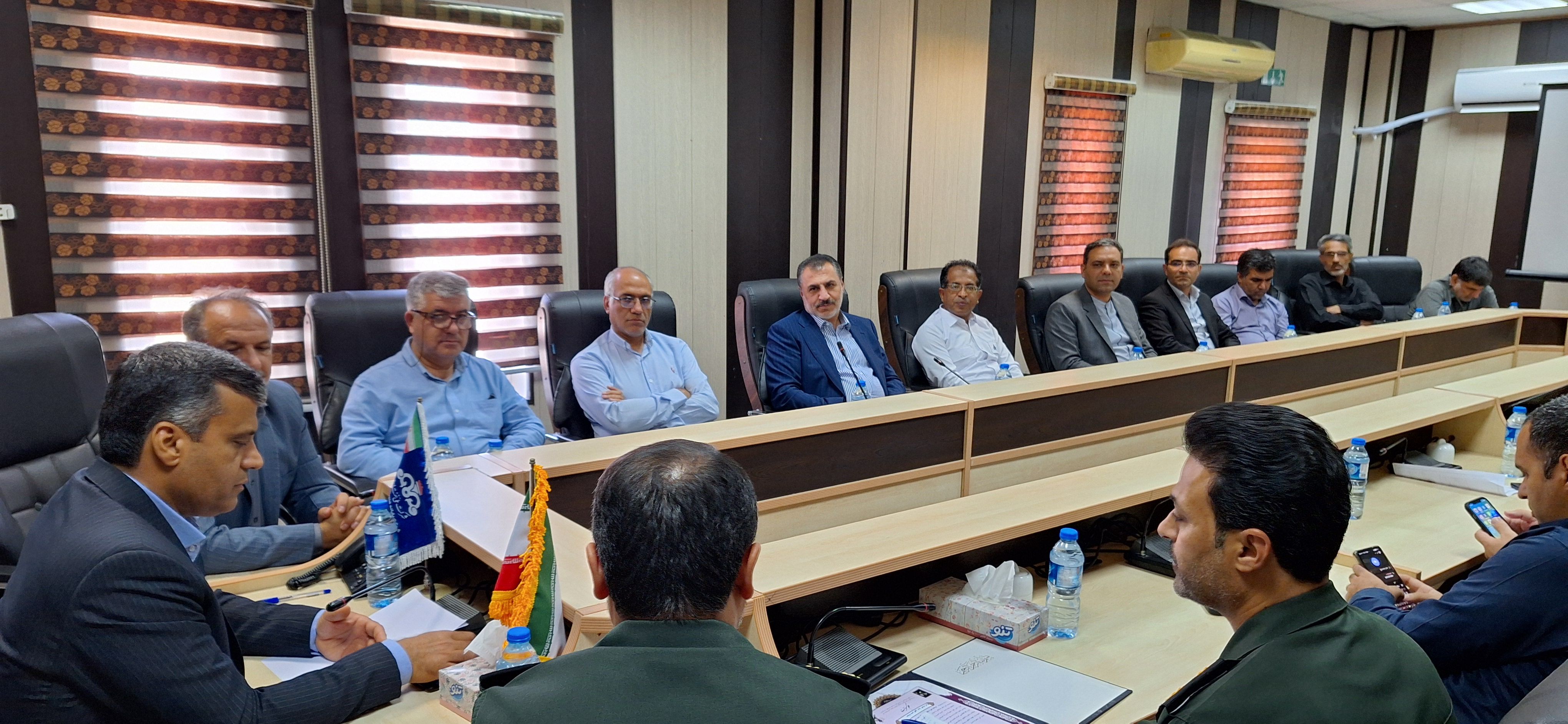 عباس غریبی + معارفه فرمانده بسیج عسلویه 7