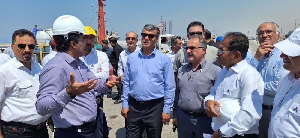 عباس غریبی + بازدید عسلویه + مرداد 1403 1