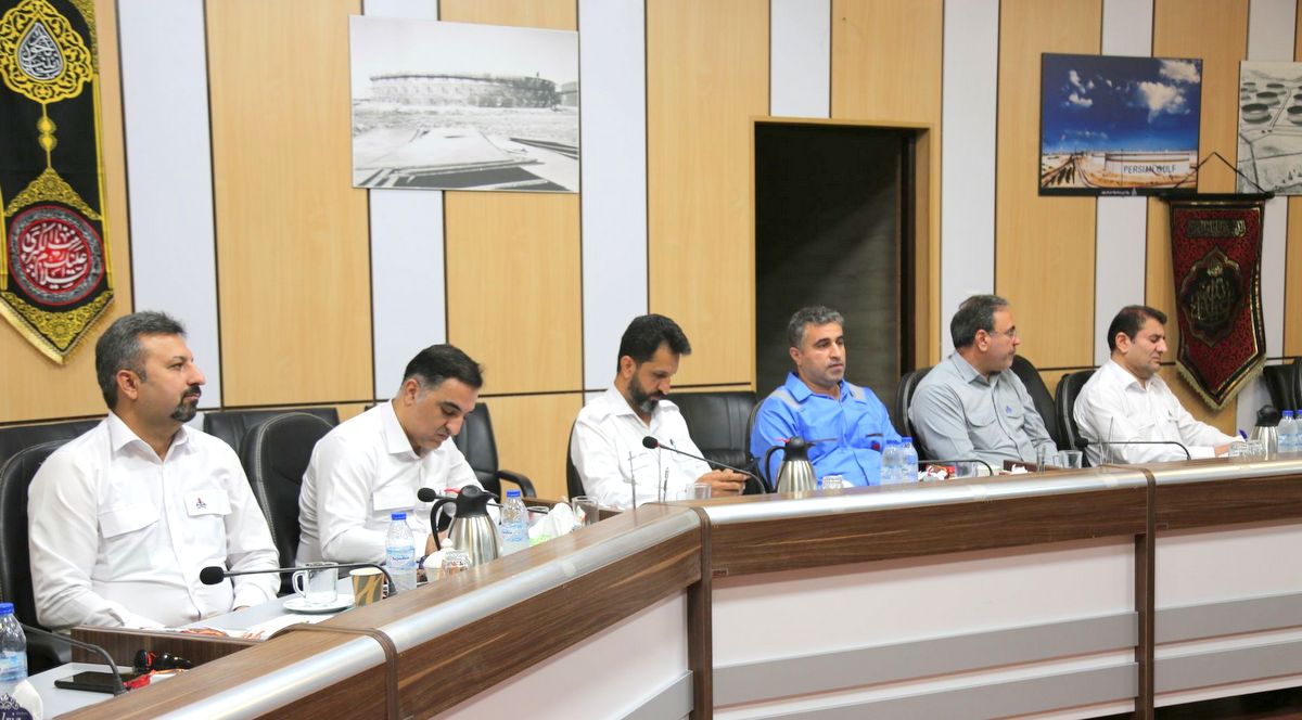 نشست + مدیران و روسا+ غریبی+ ساختار+ کنگانی+خارگ 7