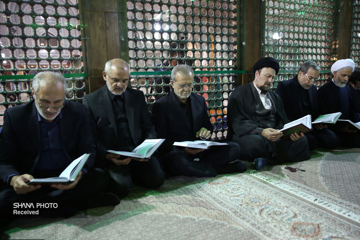 تجدید میثاق + پزشکیان + امام راحل 3