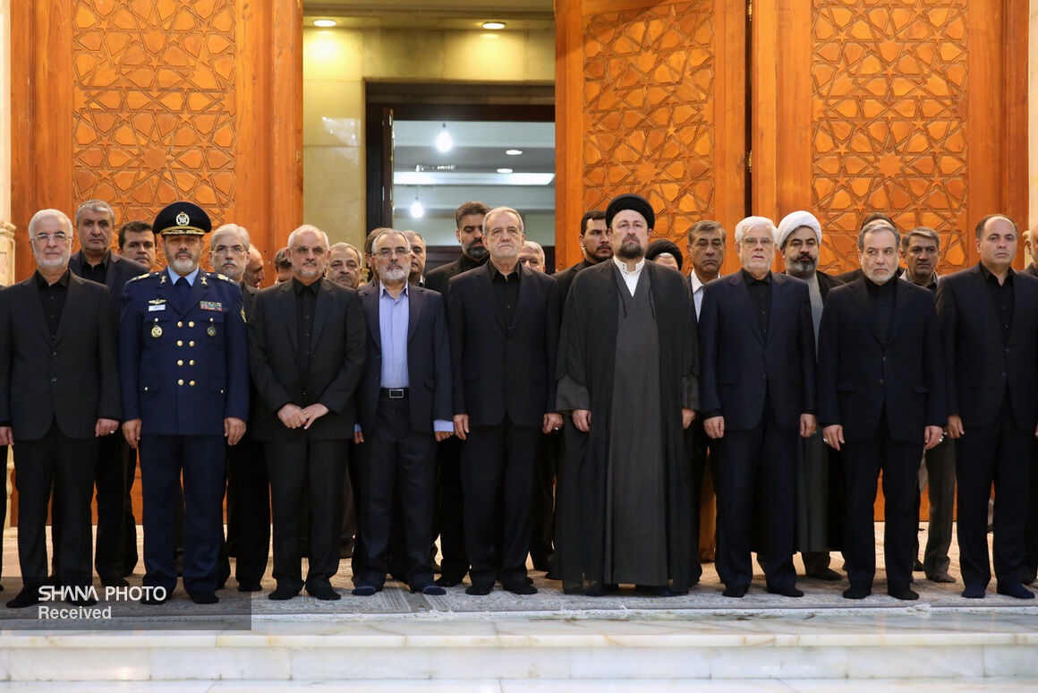 تجدید میثاق + پزشکیان + امام راحل 4