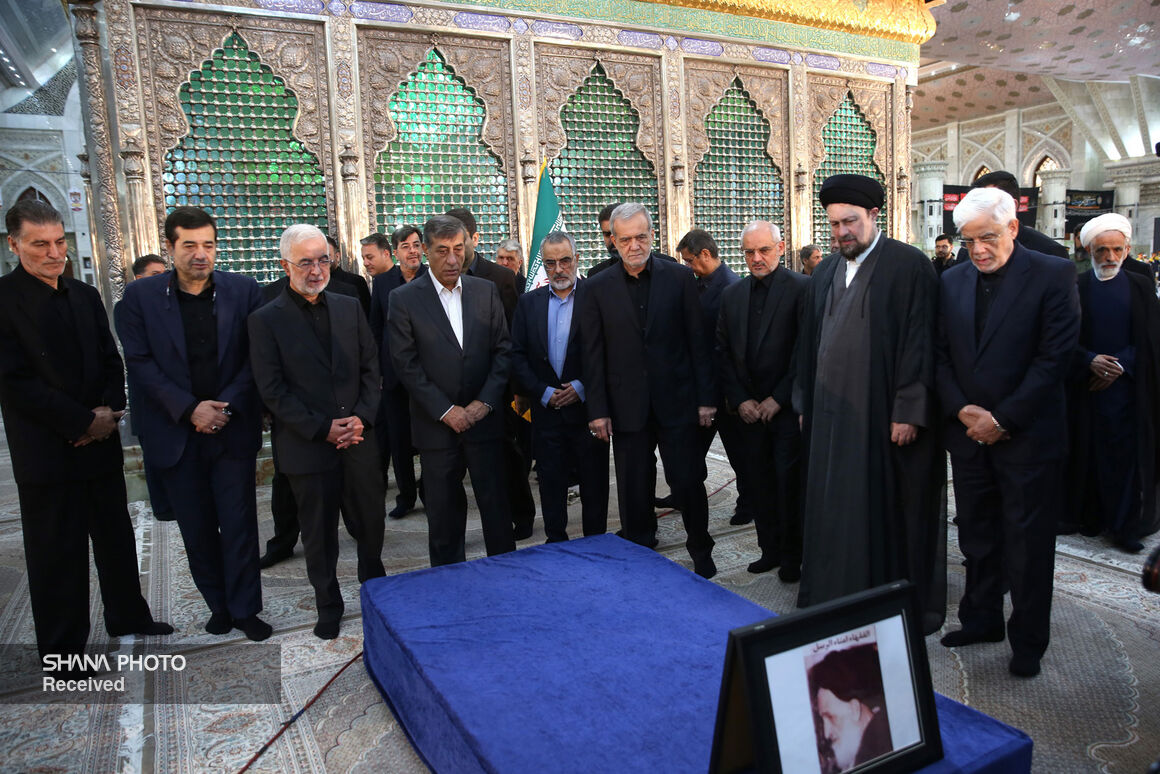 تجدید میثاق + پزشکیان + امام راحل 11