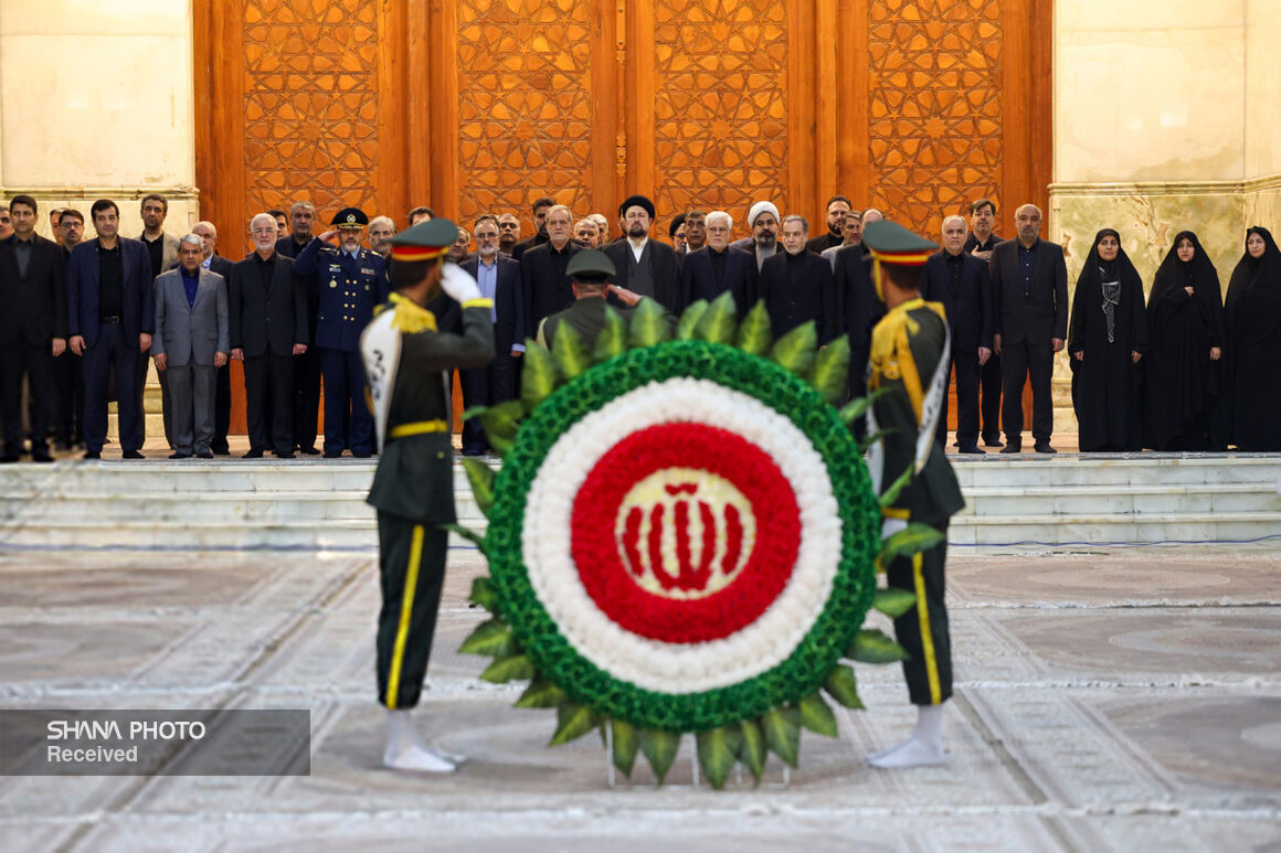 تجدید میثاق + پزشکیان + امام راحل 27