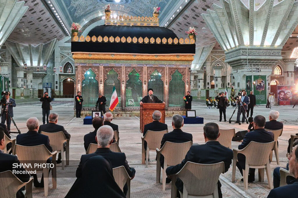 تجدید میثاق + پزشکیان + امام راحل 31