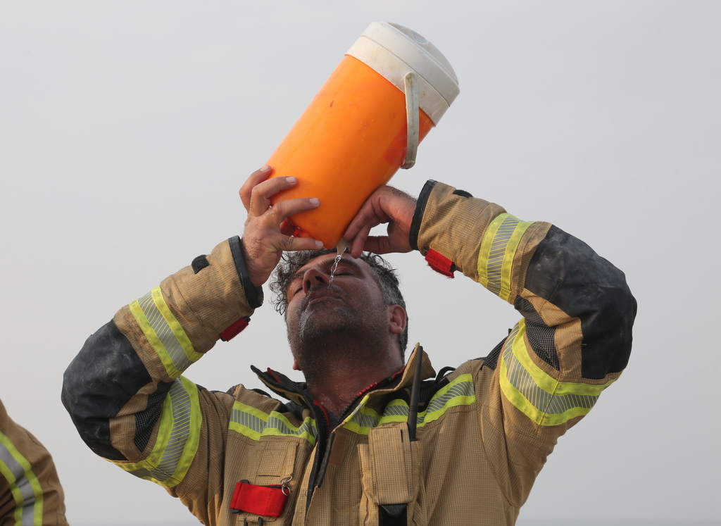 برگزاری مانور امداد و نجات +پایانه نفتی  خارگ  3