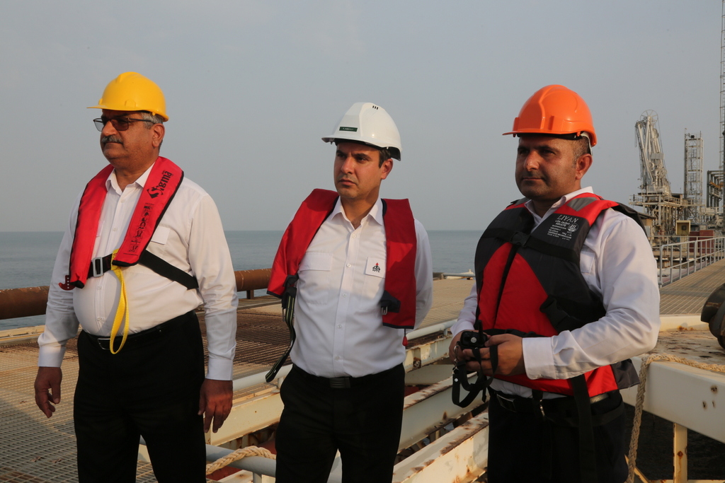 برگزاری مانور امداد و نجات +پایانه نفتی  خارگ  4