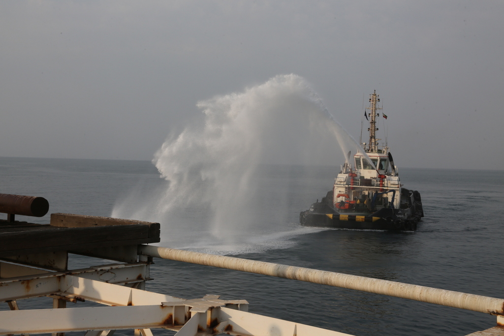 برگزاری مانور امداد و نجات +پایانه نفتی  خارگ  8