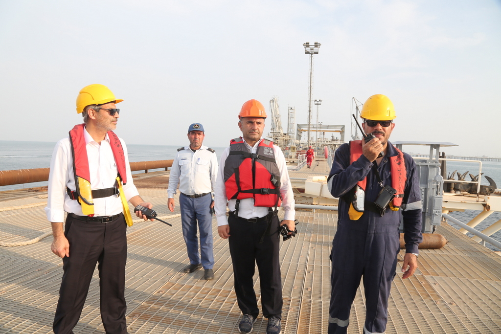 برگزاری مانور امداد و نجات +پایانه نفتی  خارگ  29