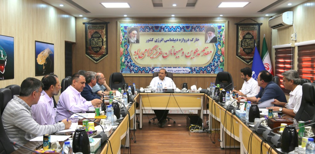 جلسه کمیته پدافند غیر عامل خارگ  2