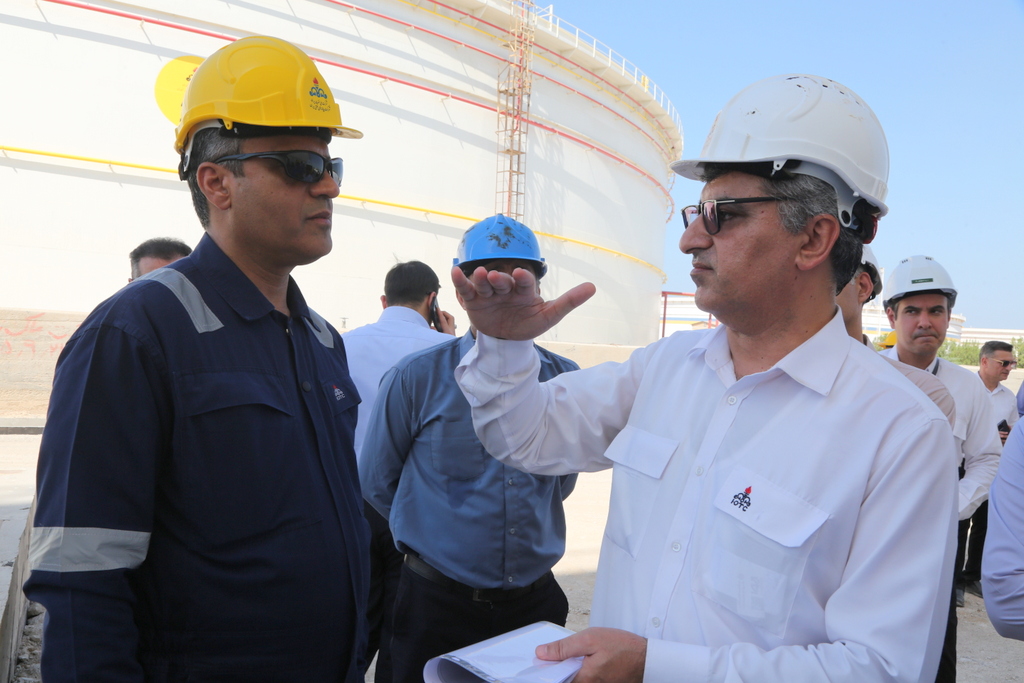 بازدید+ مدیرعامل + مخازن+ خارگ 11