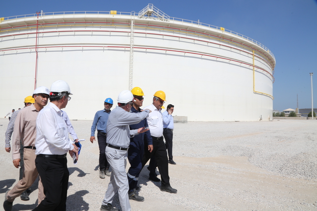 بازدید+ مدیرعامل + مخازن+ خارگ 14