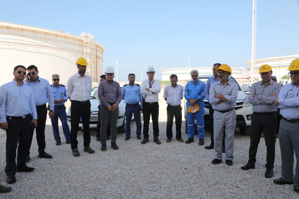 بازدید+ مدیرعامل + مخازن+ خارگ 19