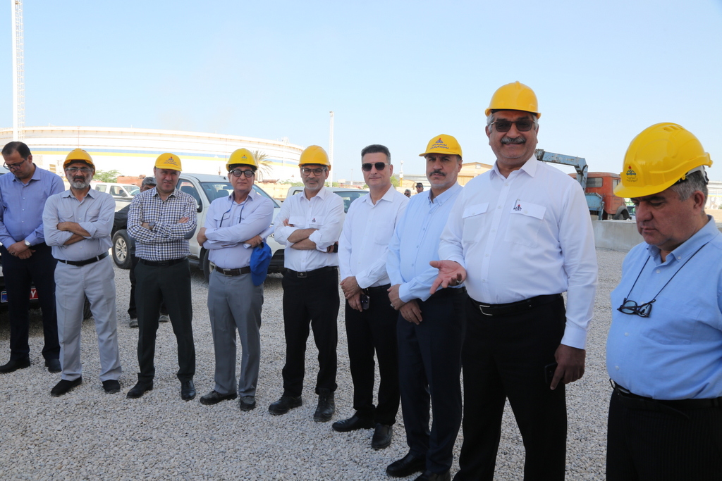 بازدید+ مدیرعامل + مخازن+ خارگ 20