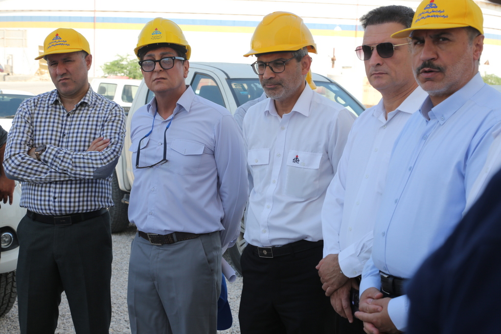 بازدید+ مدیرعامل + مخازن+ خارگ 21